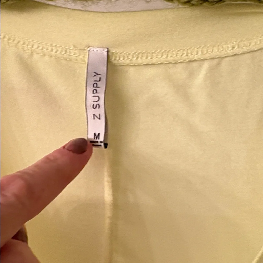Z Supply Yellow Tank Top - Picture 2 of 4